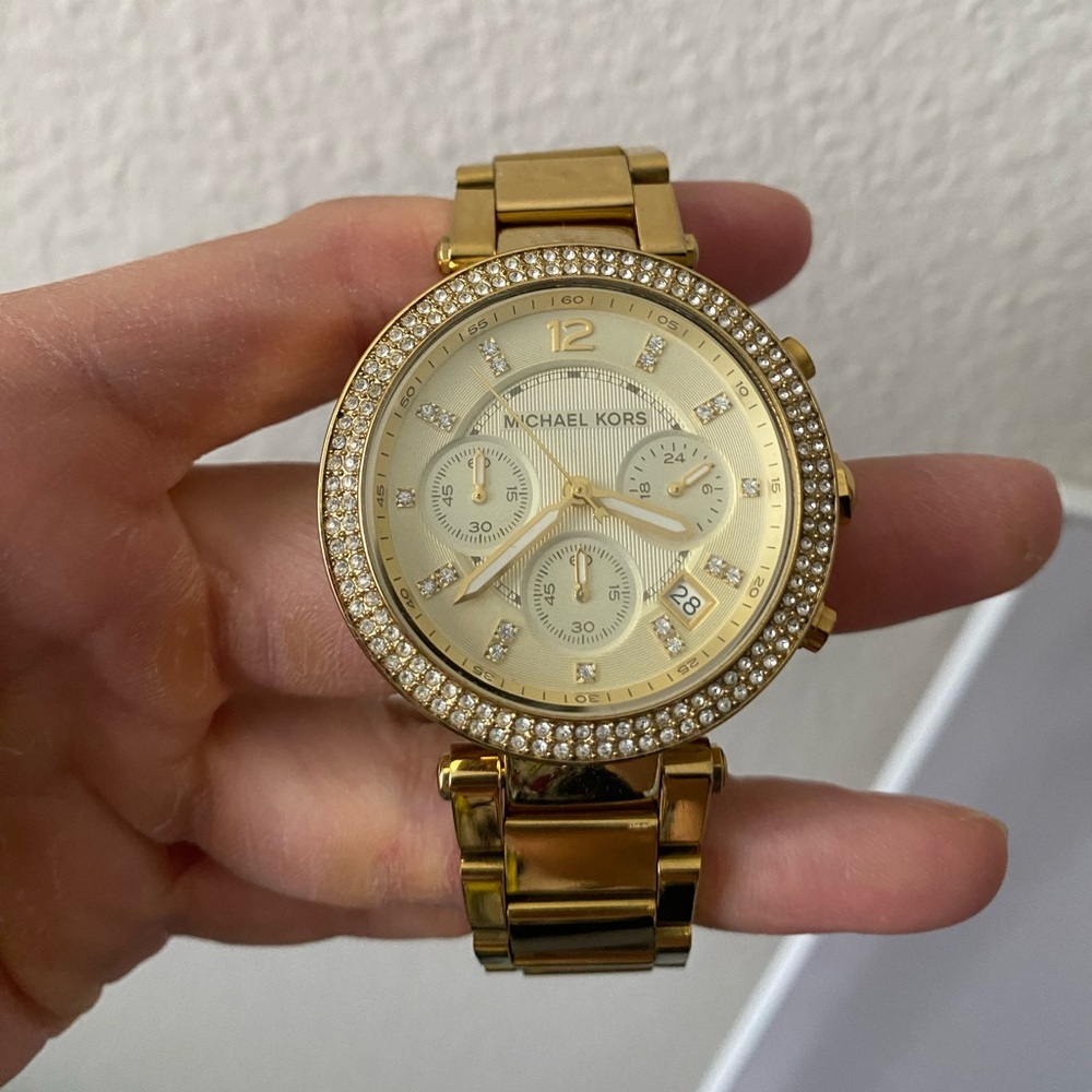 Women’s Gold Michael Kor’s Watch